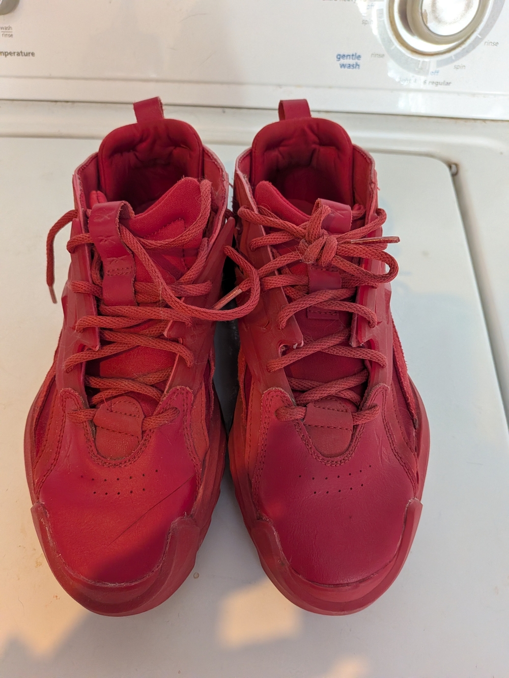 All Red Reebok Cardi - Picture 2 of 2